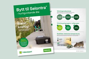 Selontra - hurtigvirkende åte