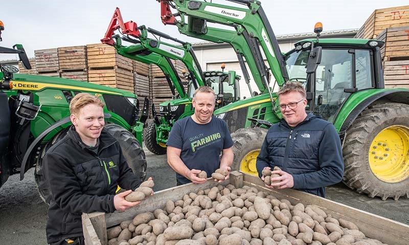 Hjortefarm i grønnsakshagen 