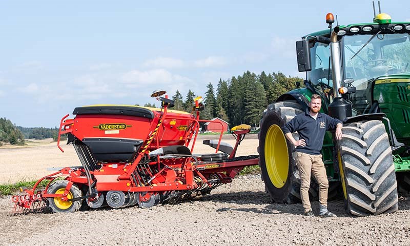 – Plasserer såkornet der jeg vil det skal være 