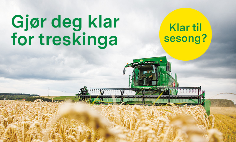 Gjør deg klar for treskinga