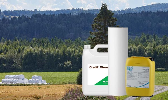 Lagersalg på innsatsmidler til drifta