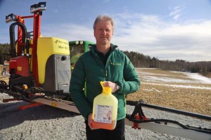 Mindre buffersoner med avdriftsreduserende dyser