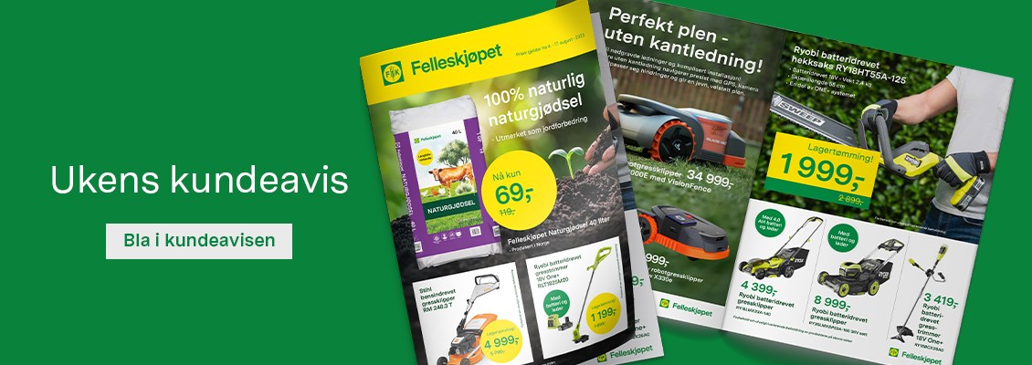 Klikk her for å bla i kundeavisen - gode tilbud og produkttips