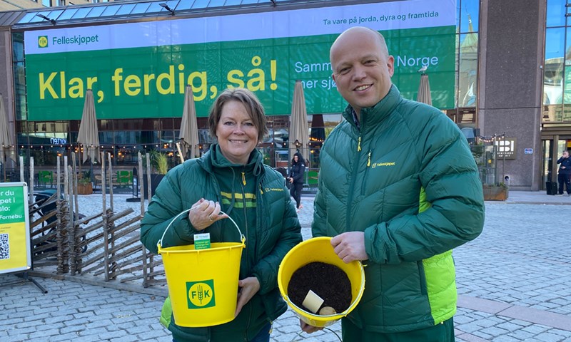 Anne J. Skuterud og Trygve Slagsvold Vedum