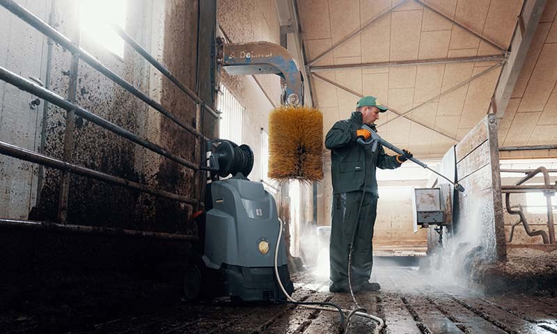 Rengjøring av fjøset