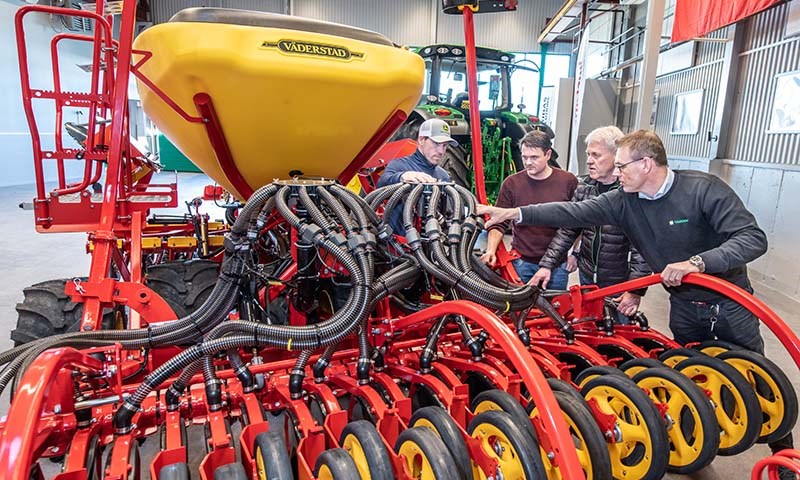 Først med Spirit som ren såmaskin