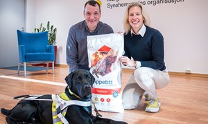 Felleskjøpet inngår samarbeid med Norges Blindeforbund