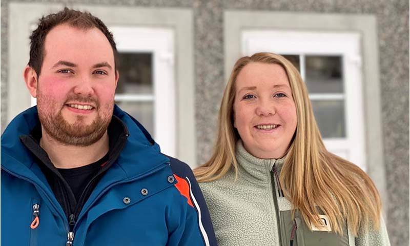 Hjemme hos «Årets Unge Bonde"