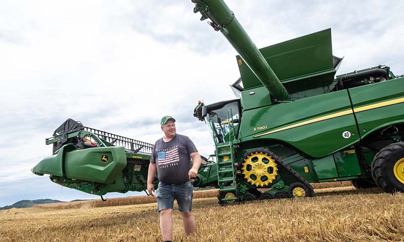 Effektiv innhøsting med rotortresker