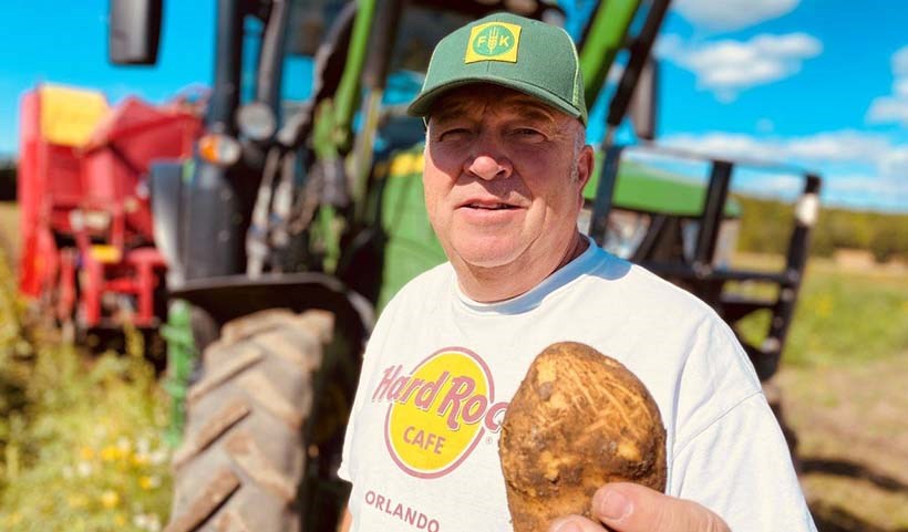 Potetene fra Steinar blir chips til hele landet