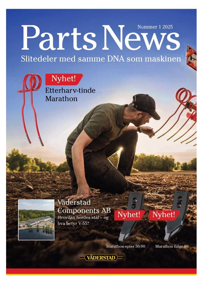 Parts News fra Väderstad 2025