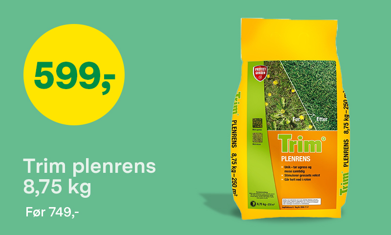 Trim plenrens før 749,- nå 599,-