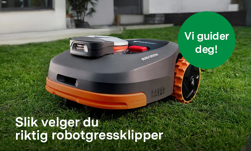 Slik velger du riktig robotgressklipper
