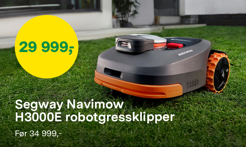 Spar 5000 kr på Robotgressklipper Seway Navimow H3000E med VisionFence
