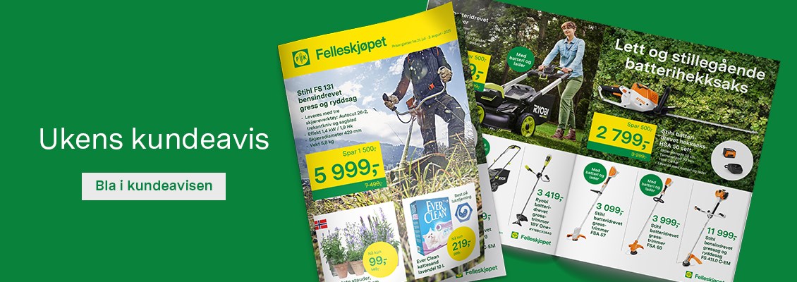 Klikk her for å bla i kundeavisen - gode tilbud og produkttips