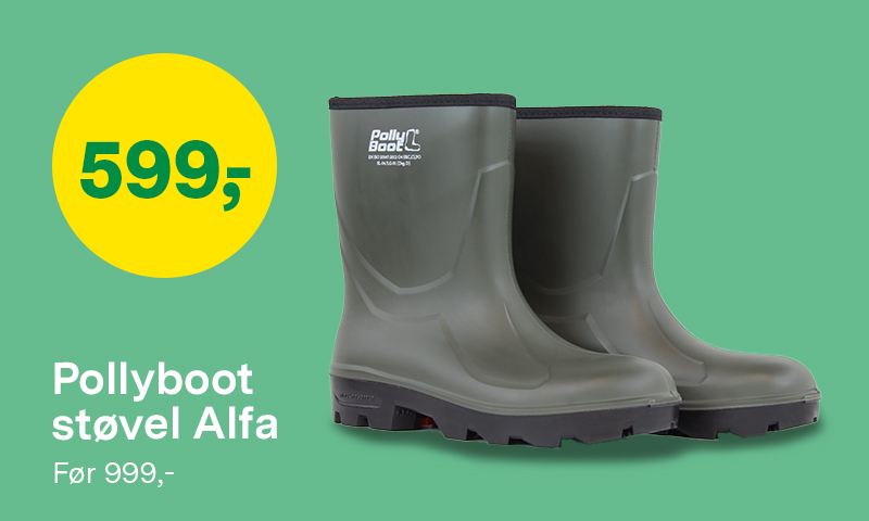 Pollyboot støvel Alfa før 999,- nå 599,-