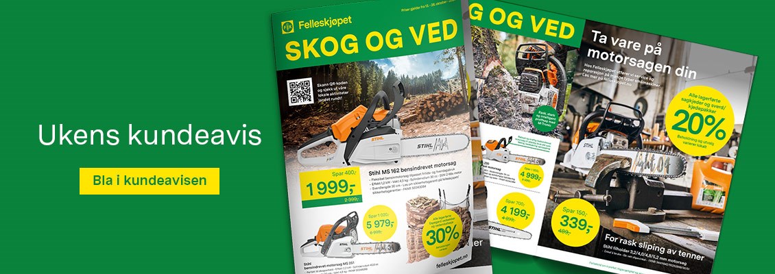 Klikk her for å bla i kundeavisen - gode tilbud og produkttips