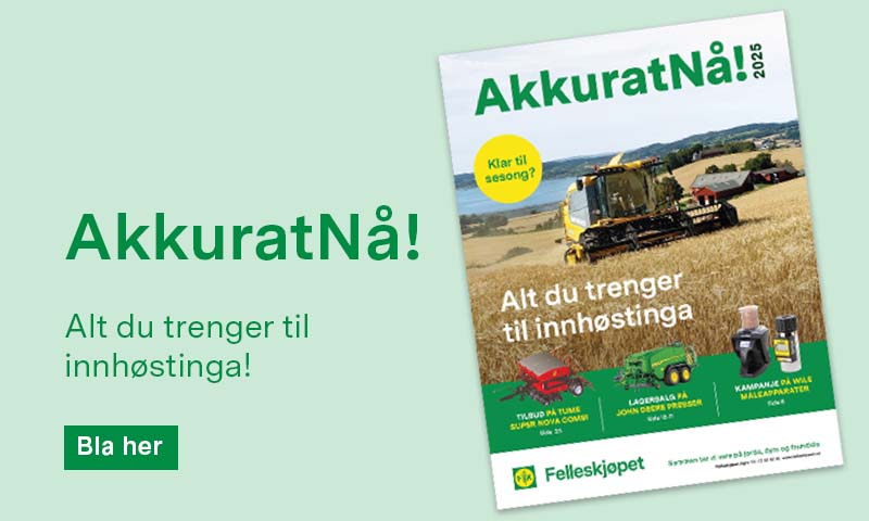 Alt du trenger til innhøstingag
