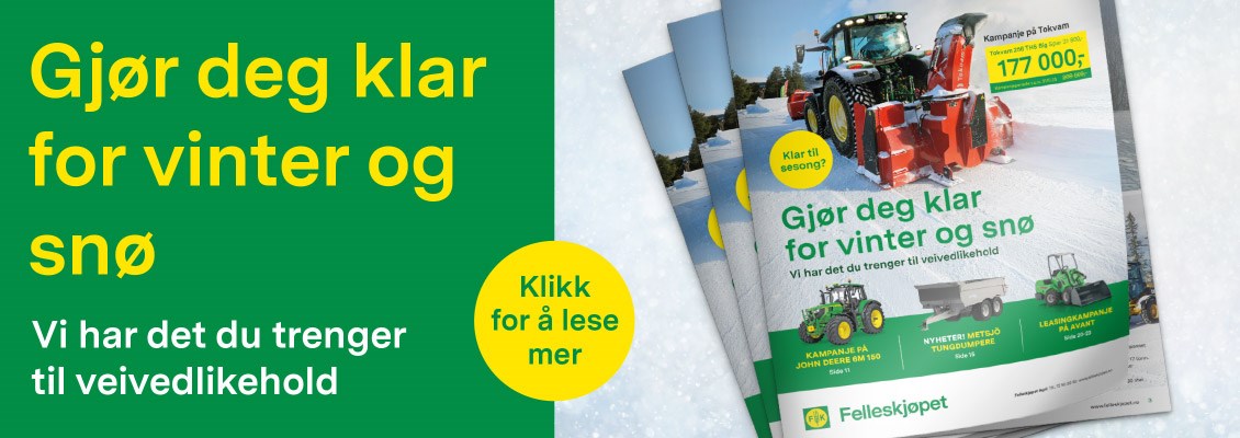 Brosjyre gjør deg klar for vinter og snø