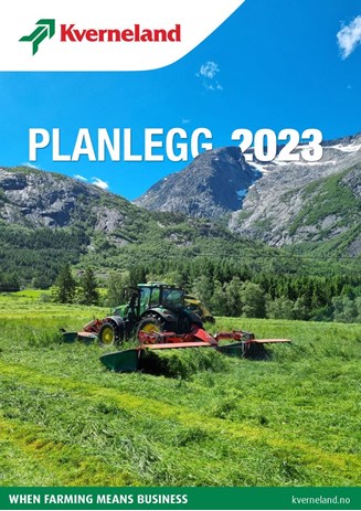 Planlegg 2023 fra Kverneland