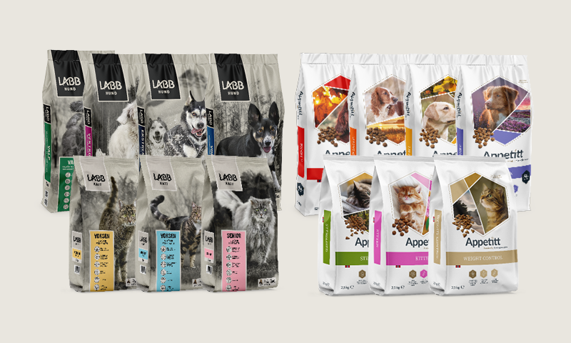 Hver 7. sekk gratis til hund og katt