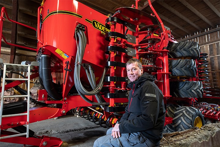 Øivind Aandstad foran Spirit'n