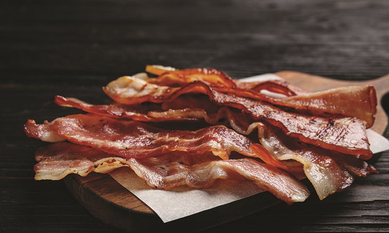 Deilig bacon fra norske svineprodusenter