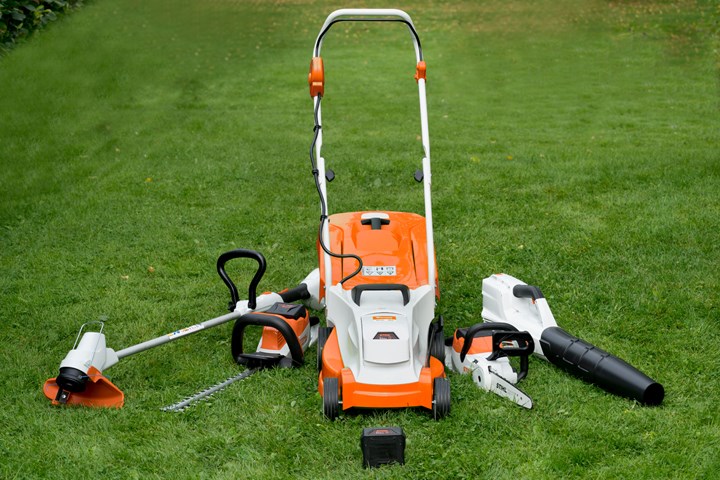 Ett batteri – fem hagemaskiner