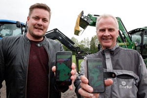 Nå blir det veiing av rundballer