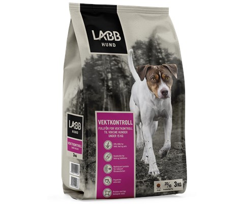 Hundefôr Vektkontroll små hunder 3 kg