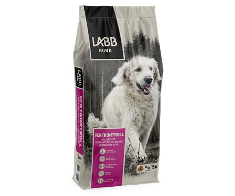 Hundefôr Vektkontroll mellom- og store hunder 15 kg