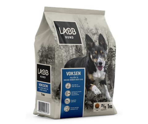 Hundefôr Voksen mellom- og stor rase 1 kg