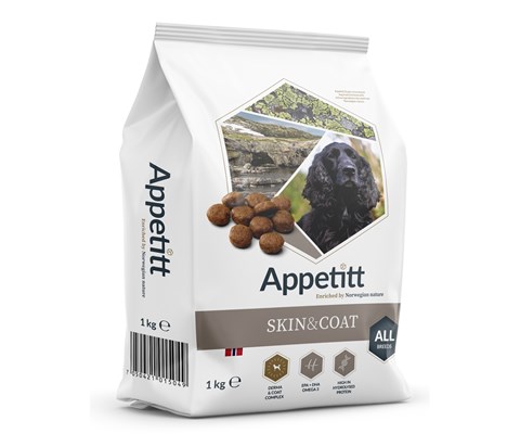 Hundefôr Skin & Coat 1 kg