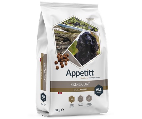 Hundefôr Skin & Coat 3 kg