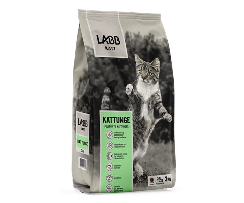 Kattunge kattemat 3 kg