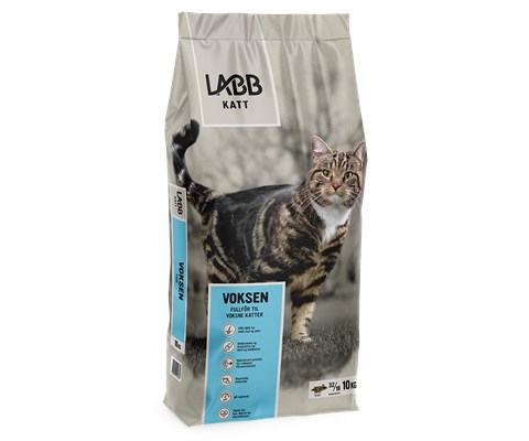 Kattemat Voksen Fisk 10 kg