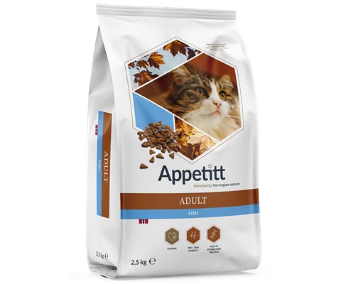 Kattemat Cat Adult Fish 2,5 kg