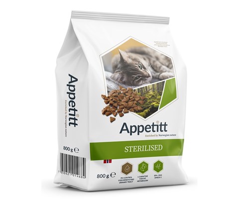 Kattemat Cat Sterilised 800 g