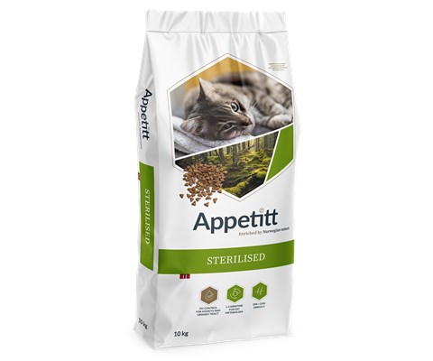 Kattemat Sterilised 10 kg