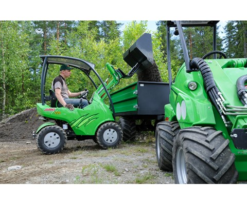 Høyttippende skuffe