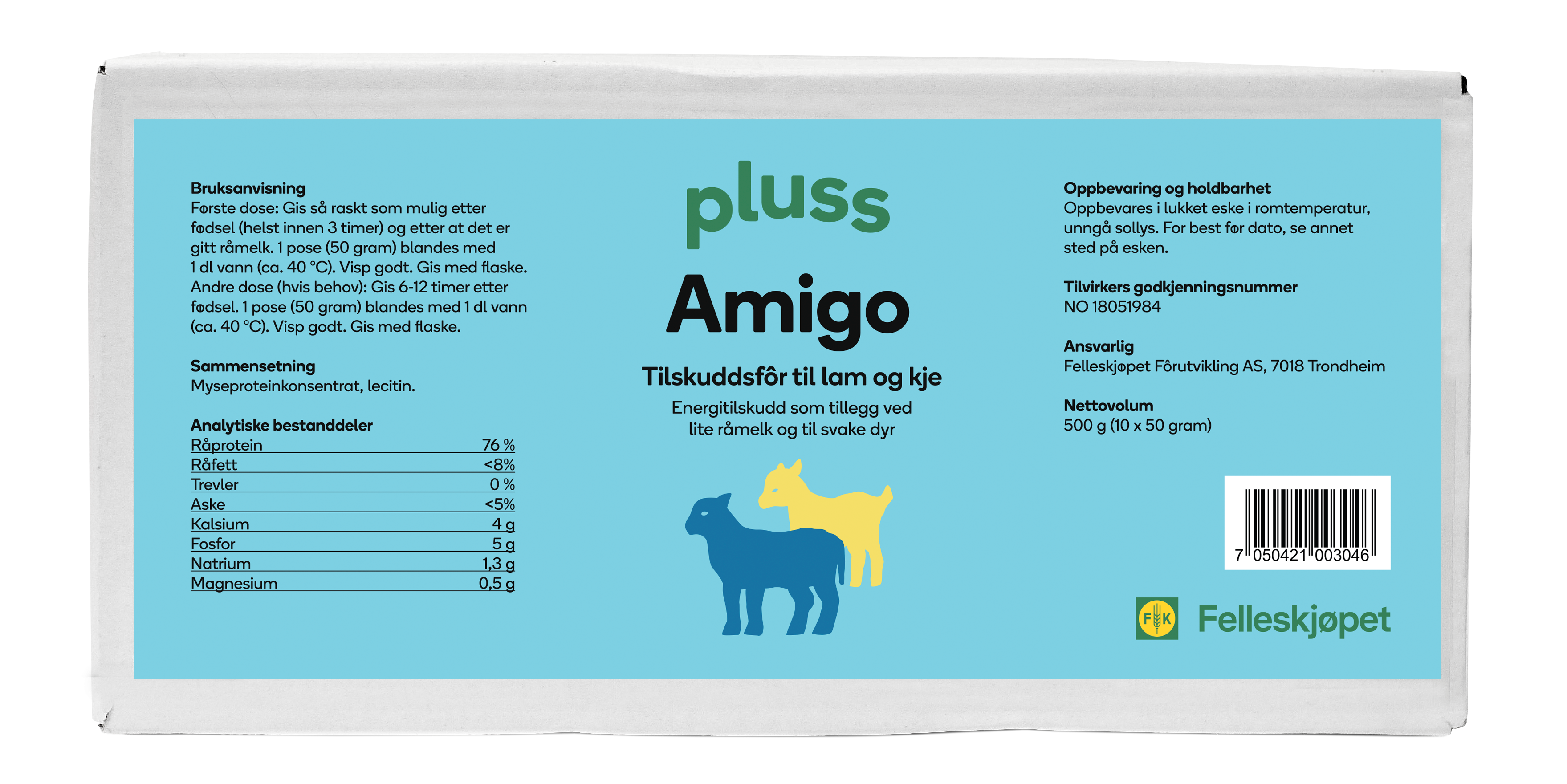 Amigo 10 x 50 gram