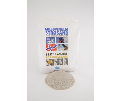 Skjellsand fin 15 kg