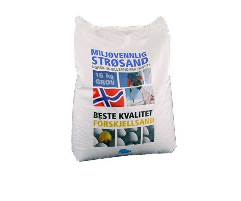 Skjellsand grov 15 kg