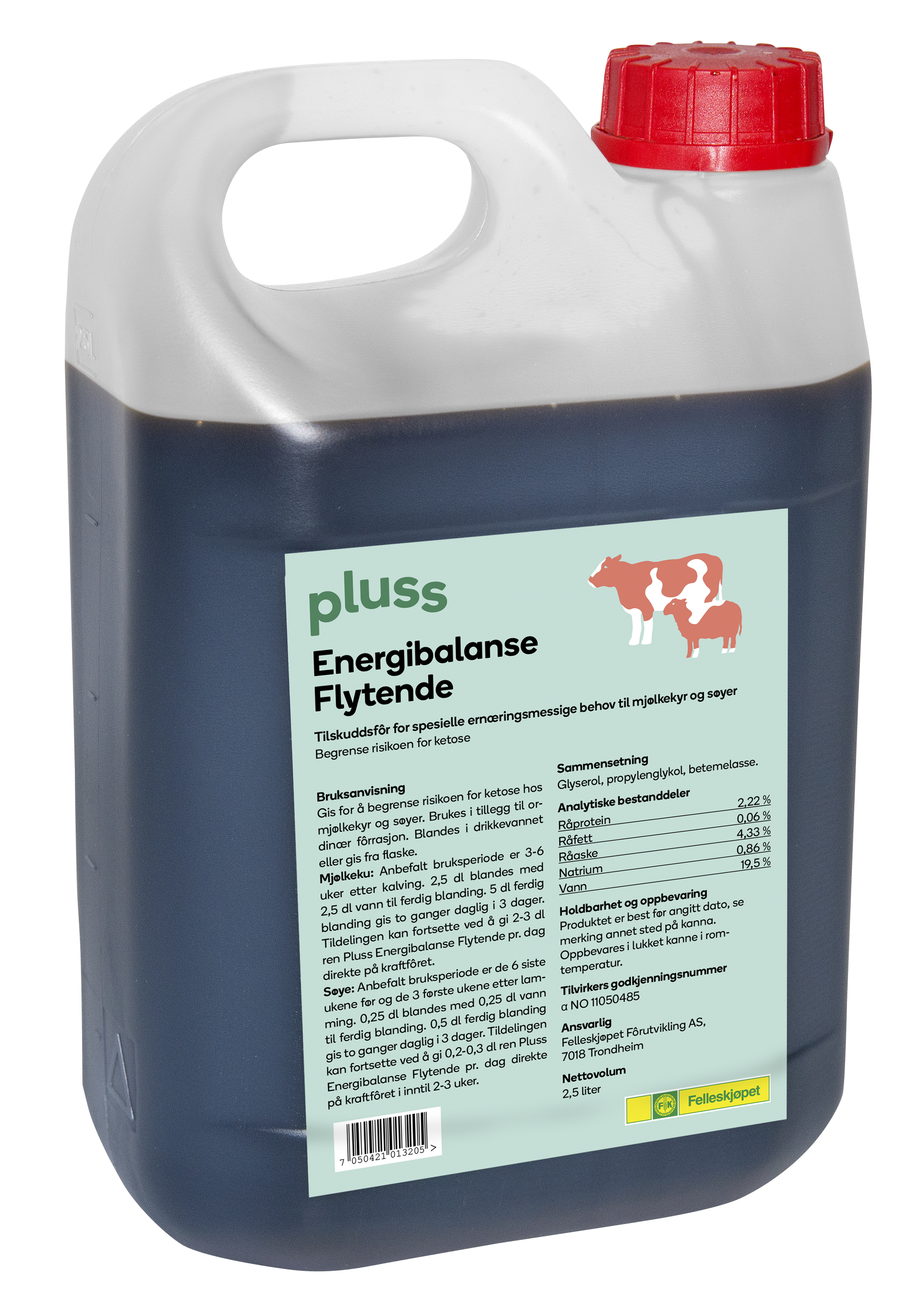 Energibalanse flytende 2,5 L
