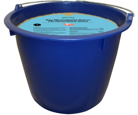 Sau Mineralbøtte Natur 22,5 kg