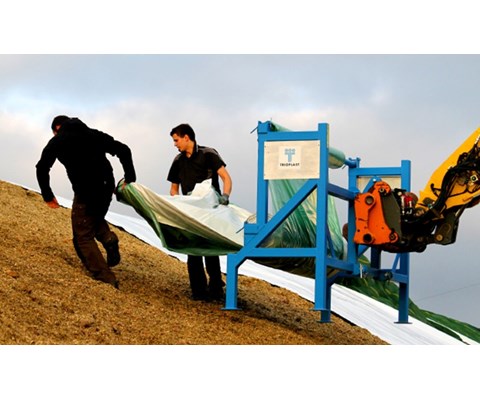 Holder for plansilofolie