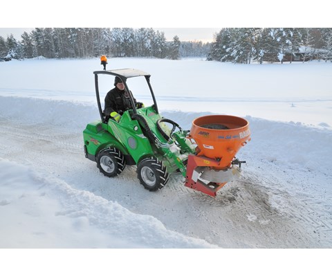 Sandspreder sentrifugaltype