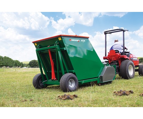 Rensemaskin for ridebane STX 1,2 meter