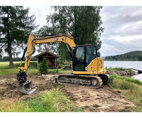 Minigraver CAT 308 CR minigraver