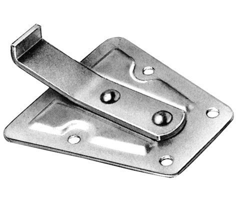 Galvanisert hektejern stor plate